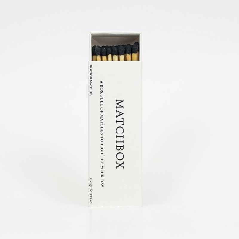 30-MatchBox-05-Black.jpg Match Box - Contains 30 Matches No.10