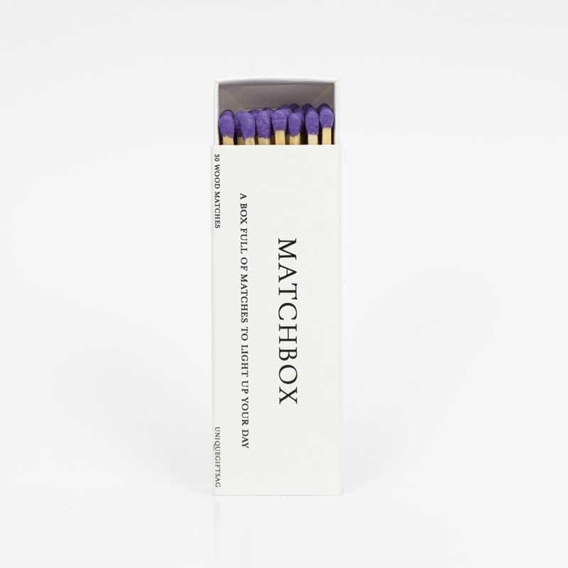 30-MatchBox-05-Purple.jpg Match Box - Contains 30 Matches No.10